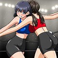 Anime Wrestling Red Vs. Blue
