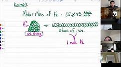 Molar Mass Lecture