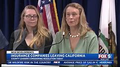 Insurance companies leaving California