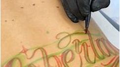Panos Free Hand Lettering I Nostri... - 24 Tattoo Studio