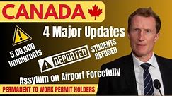 4 Major Canada Updates | Tourist Visa | visitor visa | Students | Work Permit | @VisaApproach
