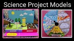 Science Day Project Models Easy || Best Science Projects || Science Day working models