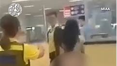 WATCH: A Vietnamese woman was found walking naked in the departure area of Ninoy Aquino International Airport Terminal 3 on Saturday, June 8. Airport personnel immediately provided the woman with clothing. The MIAA medical team was also dispatched to calm her down. Reports indicated that the woman had been offloaded from her flight to Ho Chi Minh City. However, she was allowed to travel back to Vietnam on Sunday. #MBNews | MANILA BULLETIN