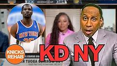ESPN Stephen A. Knicks Get Kevin Durant| Knicks Rehab