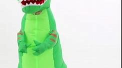 DeeKom Inflatable Dinosaur Costumes Adult/Teens, Blow up Trex Costumes for Graduation/School Party/Summer Celebrations/festivals