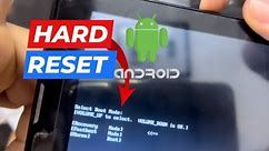 How To Any Android Tablet Factory Reset || Hard Reset