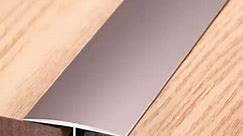 Aluminium Metal T-Floor Transition Strips for Wood Floors and Tiles, Wall Seam Decor Trims, Thresholds, Vinyl Floor Transition Strip, Cuttable Waterproof Floor Edge Trims (47.24in,Purple)