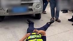 深圳通报“城管被指执法倒地碰瓷”：队员劝导过程中被货车碰倒