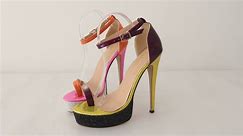 Sorbern Store - Sorbern Glitter Holo Women Sandals...