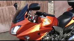 Honda CBF оранжевый