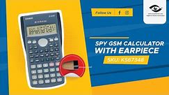 Best GSM Calculator model Spy Earpiece hidden Earphone complete set Not a Exam Cheating device !!