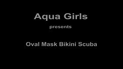 Clip 0131 - Oval Mask Bikini Scuba - Mini Tank