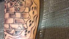 Brick season#tattoo#bricks#texastattooartist #sanantoniotattooartist #artist#hoodtattoos #ghost | erick arauz