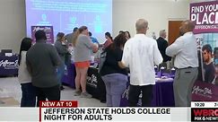Jefferson State holds college night for adults