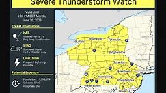 N.J. weather: Severe thunderstorm watch issued for 13 counties. Latest updates on timing.