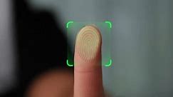 Woman Activates Id Fingerprint Scanning On Stock Footage Video (100% Royalty-free) 1103919399 | Shutterstock