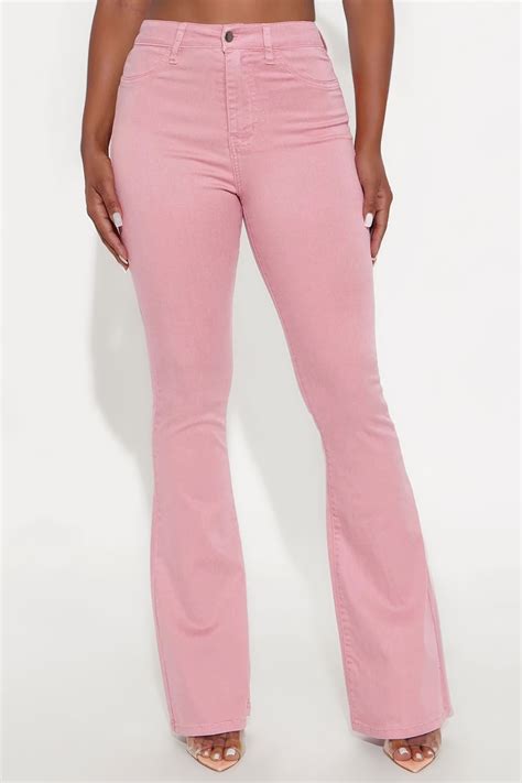 Deep In My Soul Flare Jeans - Mauve | Fashion Nova