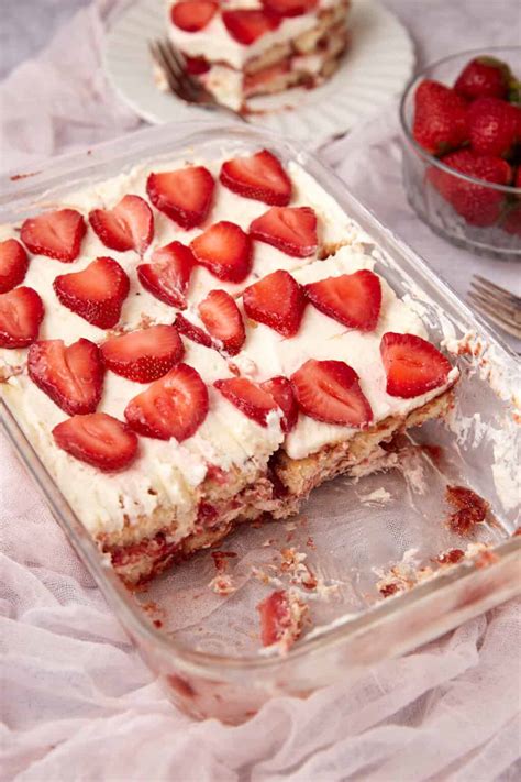 No-Coffee Strawberry Tiramisu with Fresh Berries - Easy Southern Desserts