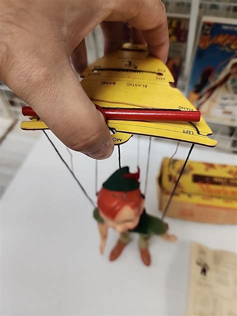 Vintage Walt Disney Peter Puppet Playthings Peter Pan Marionette