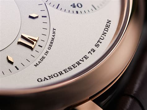 LANGE & SÖHNE GROSSE LANGE-1 MOON-PHASE Ref 139.032 18K Rose Gold Box ...
