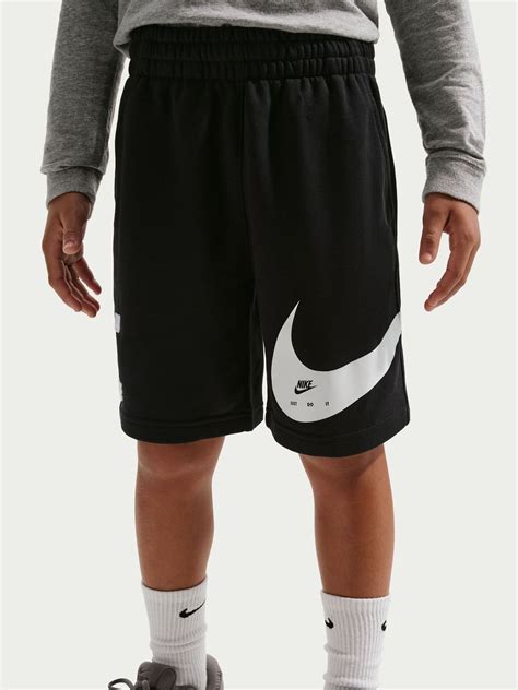 Buy Nike Black/White Sportswear Club French Terry Shorts from the Next ...