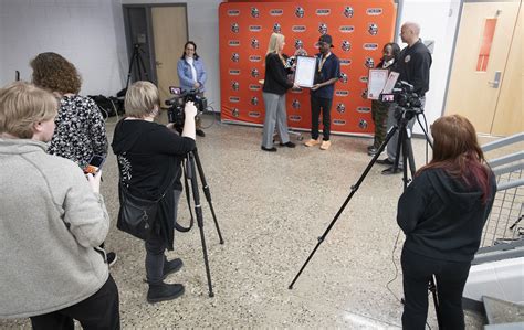 Nathan Martin celebration at Jackson High School - mlive.com