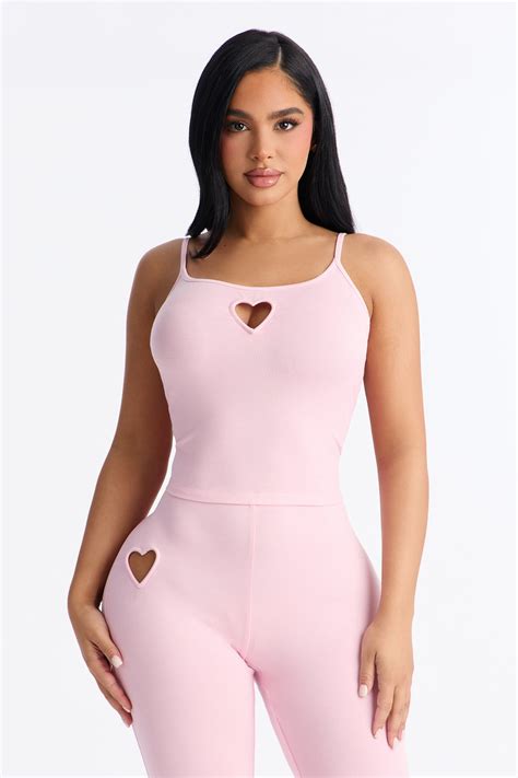 Eden Heart Pant Set - Light Pink | Fashion Nova