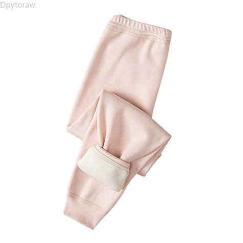 Dpytoraw Unisex Kids Boys Girls Winter Warm Solid Ribbed Fleece Lined ...