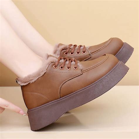 Womens Winter Boots Insulated Warm Lined Ankle Slip Walking Comfortable ...