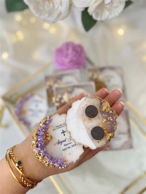 Personalized Baptism Magnet Favors, First Holy Communion Favors - Etsy ...