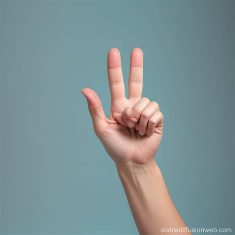 american sign language a sign Prompts | Stable Diffusion Online