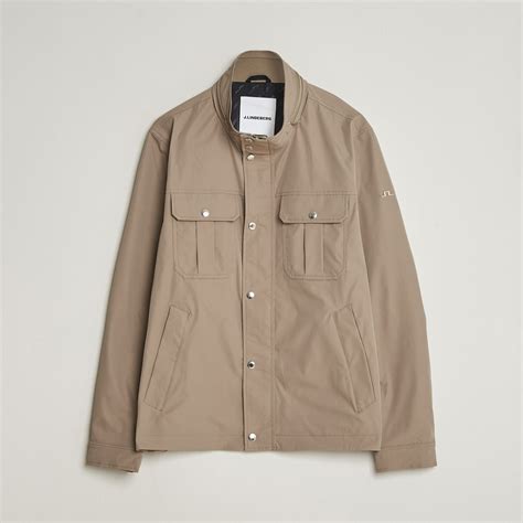 J.Lindeberg Bailey Recyceled Poly Jacket Brindle at CareOfCarl.com