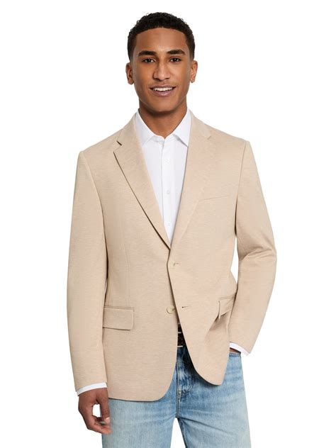 Chaps Men's Tan Knit Sport Coat, Sizes Sizes 40R-48L - Walmart.com