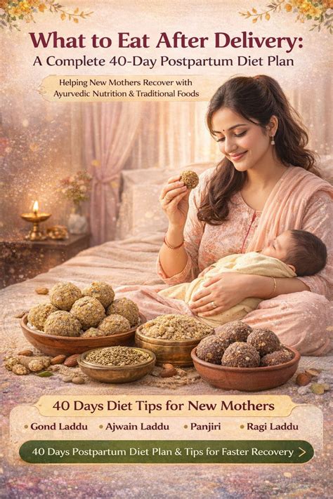What to Eat After Delivery | 40 Days Postpartum Diet Plan for New Mothers