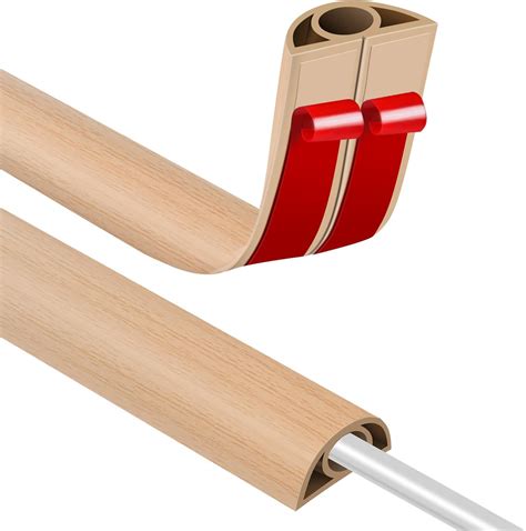 Cable Bridge Semicircular Floor Cable Cover 3M Flexible Cable Tray Self ...