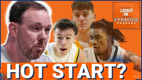 PORTAL CHATTER: Syracuse Basketball off to HOT START | Gerry McNamara Lands Gavin Doty + More ...