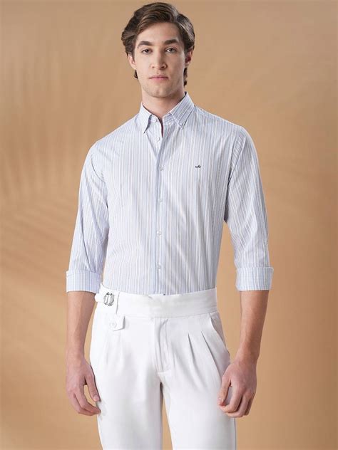 Buy Aldeno Men Striped Casual Shirt - Shirts for Men 39645583 | Myntra