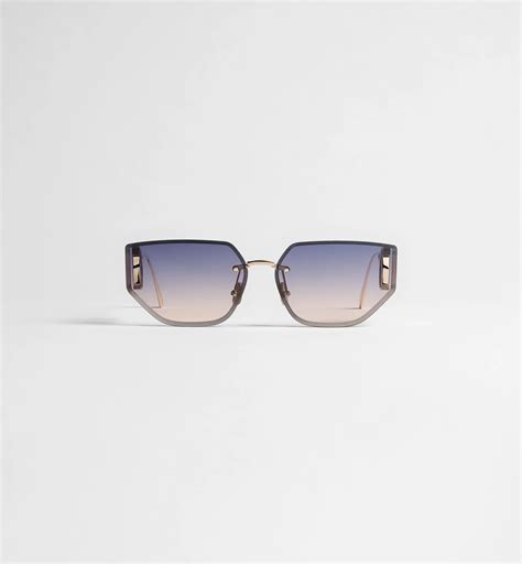 30Montaigne B3U Gafas de sol mariposa con degradado de morado a nude | DIOR
