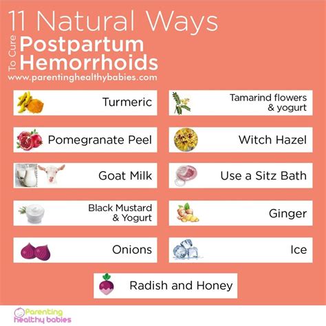 11 Effective Natural Cure For Postpartum Hemorrhoids | Home Remedies