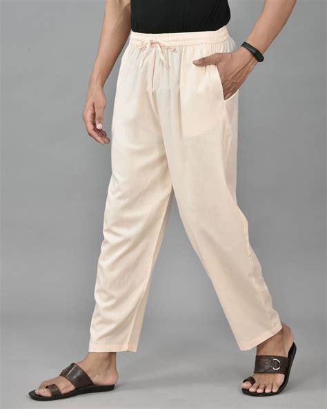 Buy Men's Beige Casual Pants Online in India at Bewakoof