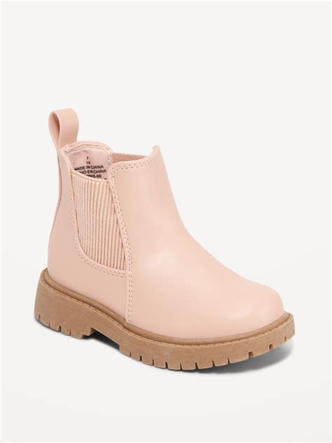 Faux-Leather Chelsea Boots for Toddler Girls | Old Navy