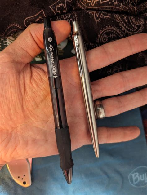 Such thing as nice BiC Velocity style refill for Parker Jotter? : r/pens