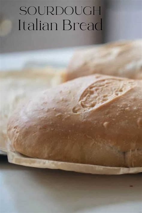 Easy Sourdough Italian Bread - Farmhouse on Boone