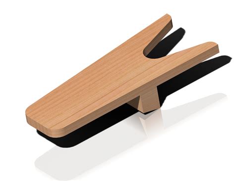 Wooden Boot Jack Template