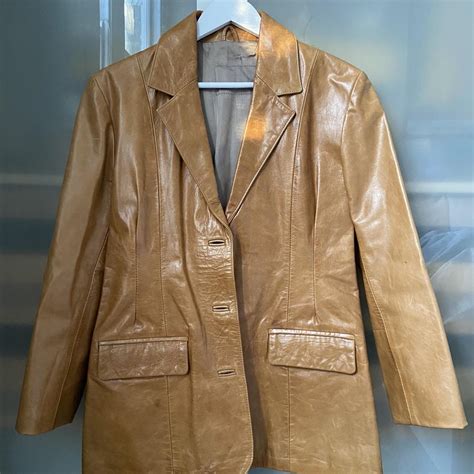 Women's Tan Jacket | Depop