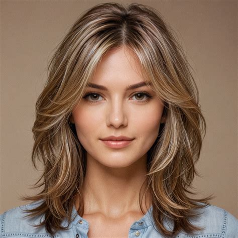 Enhance your look with stunning face-framing layers tailored for medium ...