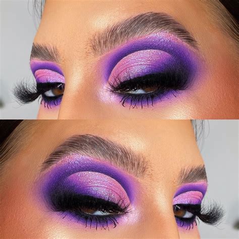 @imholsxo | Purple makeup looks, Purple makeup, Creative eye makeup