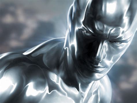 Silver Surfer HD Comic Wallpaper: Cosmic Elegance in Stunning Detail