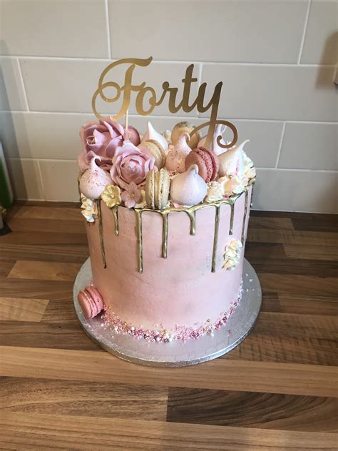 40Th Birthday Cake For Women