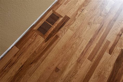 Hickory Floor with Early American Stain